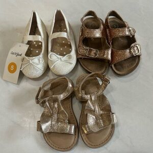 Baby girl shoe bundle size 5
